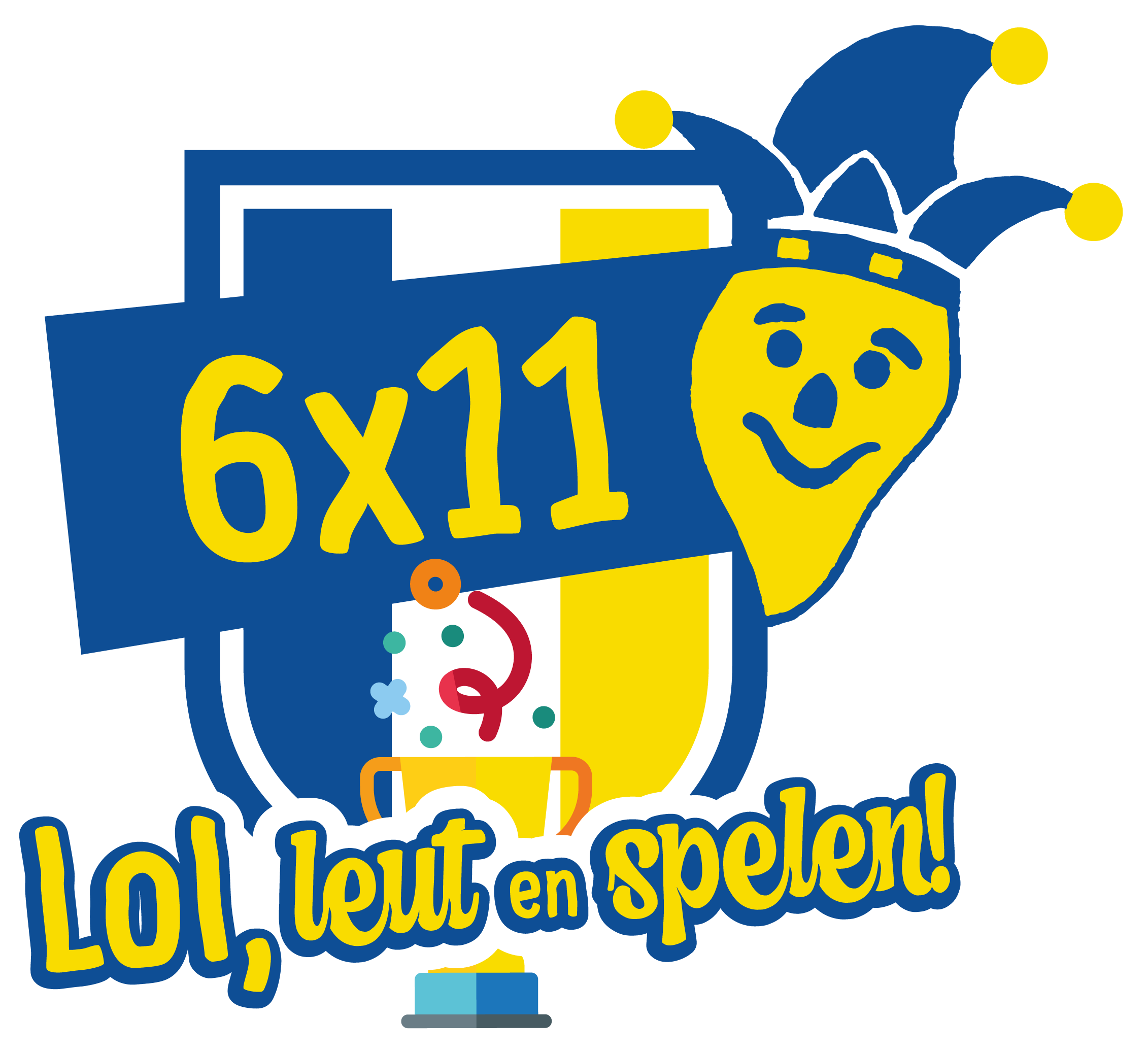 6x11 Logo met slogan